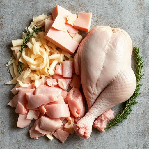 Dog Food Frozen Chicken Mince 28 x 500g Chubs 14kg Box. BARF Raw Diet - rawbarffood.co.uk