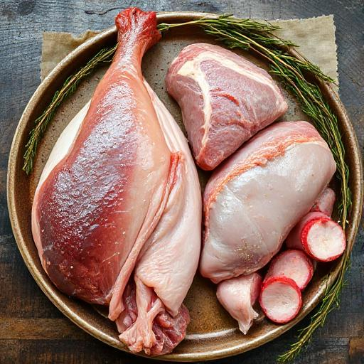 Dog Food Frozen DUCK Mince 40x 500g bags 20kg box. BARF RAW DIET delivered - rawbarffood.co.uk