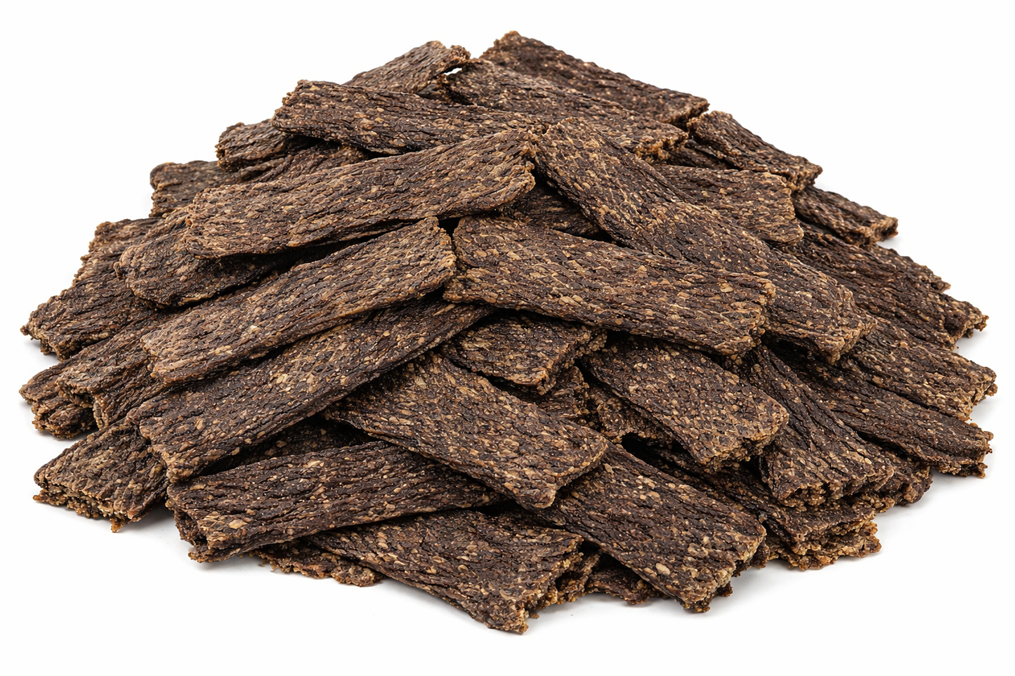 1 kg Beef strips. Pure & Natural Beef Strips - Natural Dog Chews Long Lasting, Hypoallergenic, & Grain Free Recipe, Healthy Low Fat Dog Treats - Jerky-Like Meat Strips 1kg