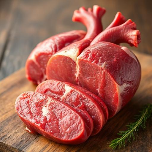 Dog Food. Frozen minced BEEF HEARTS . BARF RAW DIET 20 x 500g Chubs 10kg box - rawbarffood.co.uk