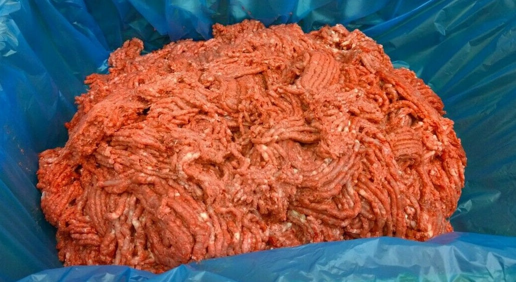 Dog Food Frozen Chicken Mince 20 x 500g Chubs 10kg Box - rawbarffood.co.uk