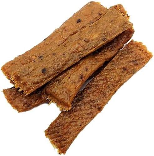 1 kg Natural Turkey Strips. Pure & Natural Turkey Strips - Natural Dog Chews Long Lasting, Hypoallergenic, & Grain Free Recipe, Healthy Low Fat Dog Treats - Jerky-Like Meat Strips 1kg